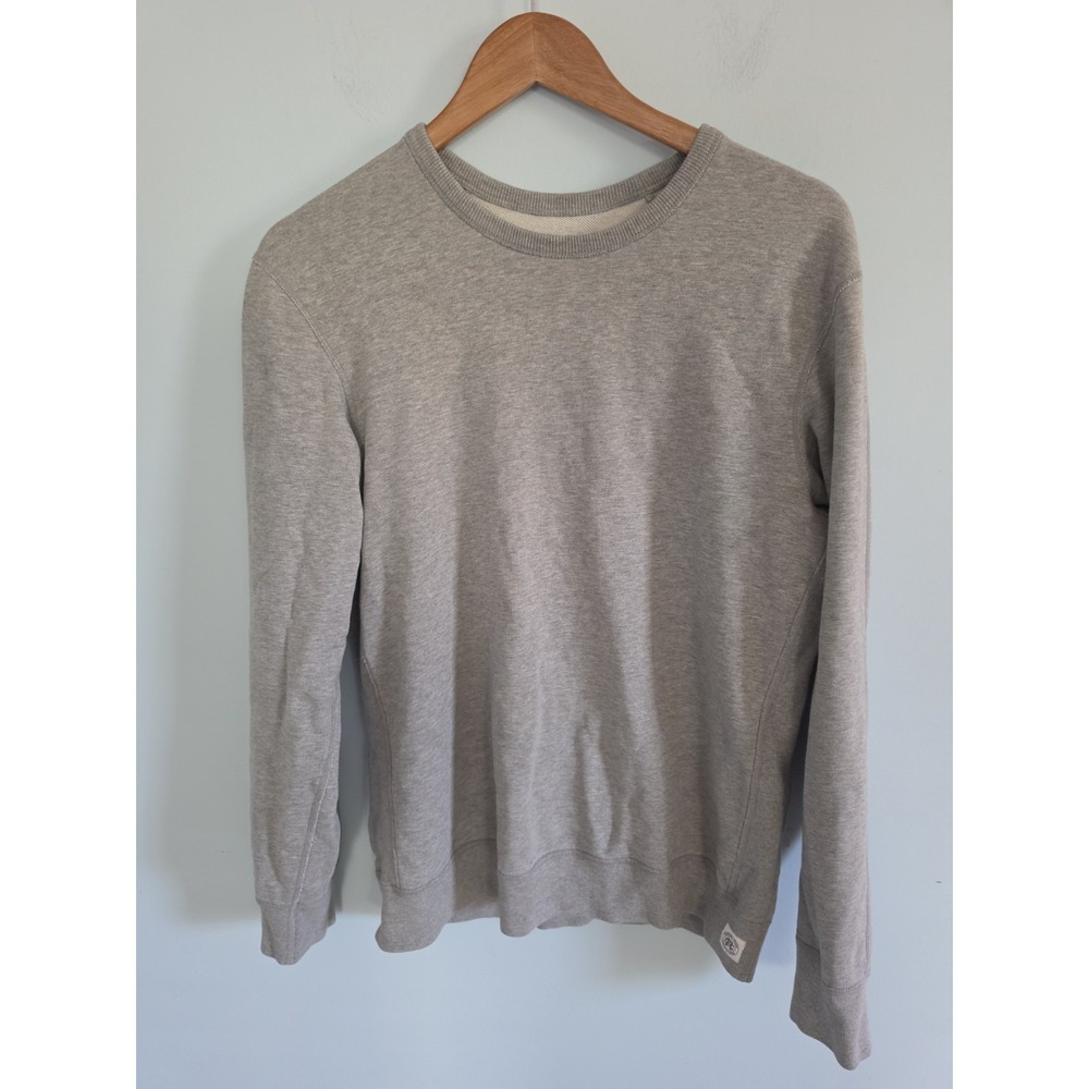 Reigning Champ Sweatshirt Mens M Gray Heather 100% Cotton Crewneck Pullover